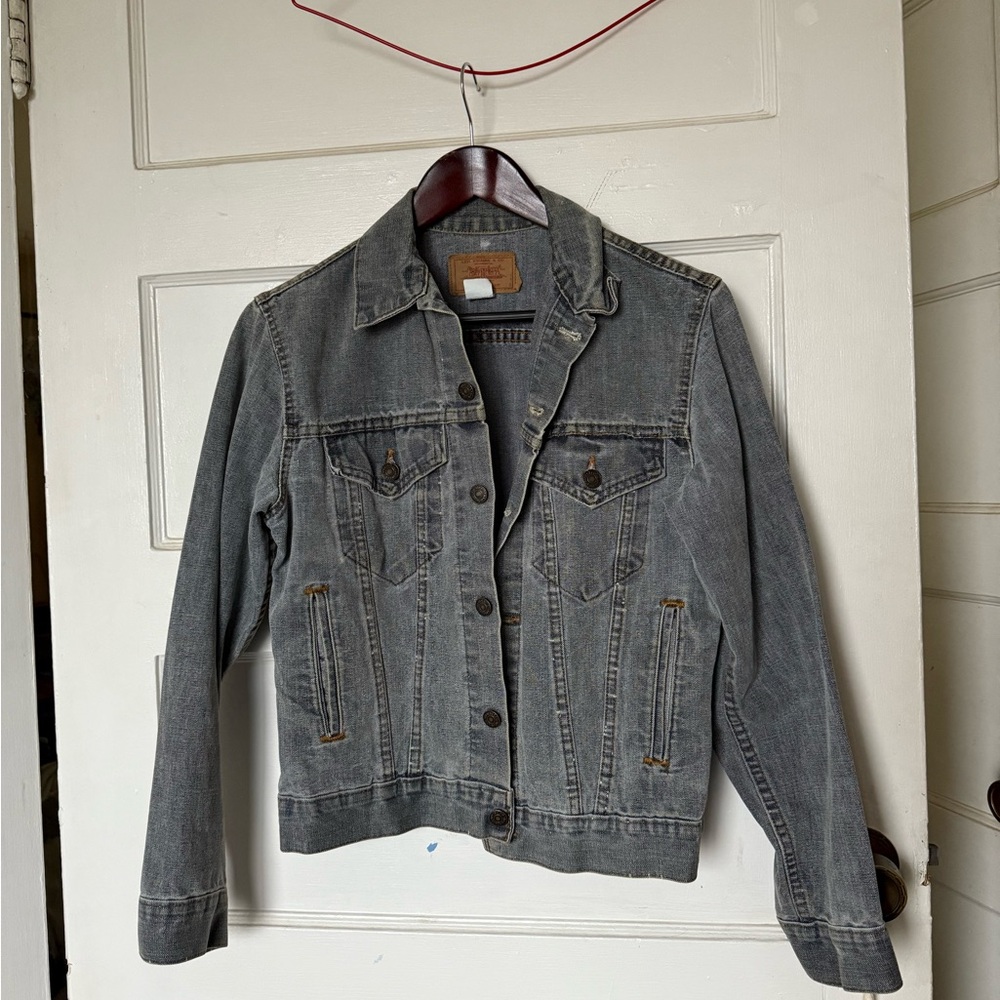 Levi's Classic Gray Denim Jacket